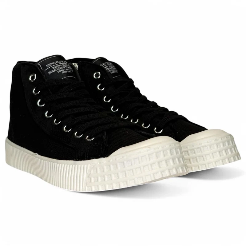 Botas Corina Lona M5059 Negro