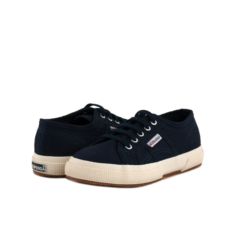 Zapatilla azul 2750JCOT Superga