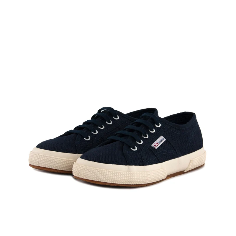 Zapatilla azul 2750JCOT Superga