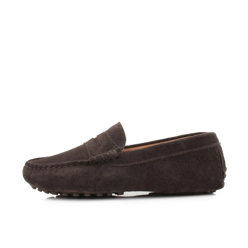 Mocasín serraje marrón H-ANTIFAZ Jeromín