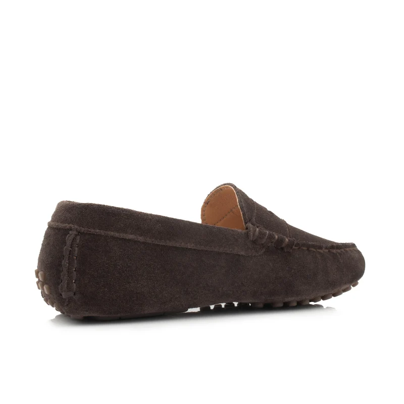 Mocasín serraje marrón H-ANTIFAZ Jeromín