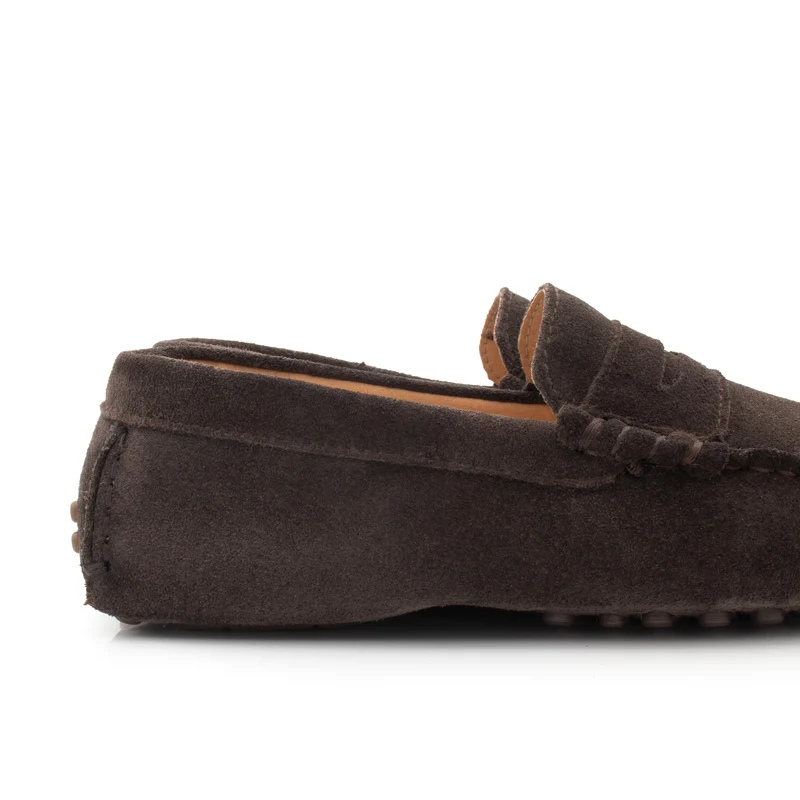 Mocasín serraje marrón H-ANTIFAZ Jeromín