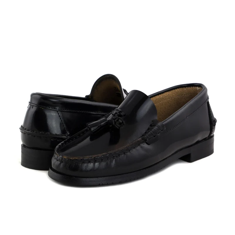 Mocasín florentic negro G021 Jeromín