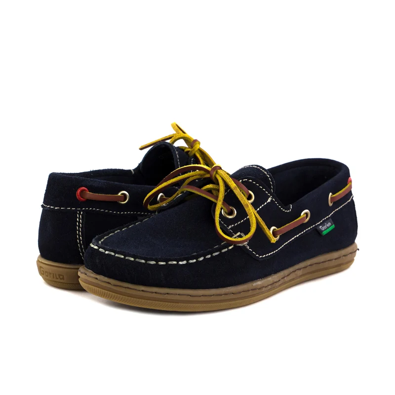 Náutico serraje azul 49302 Gorila