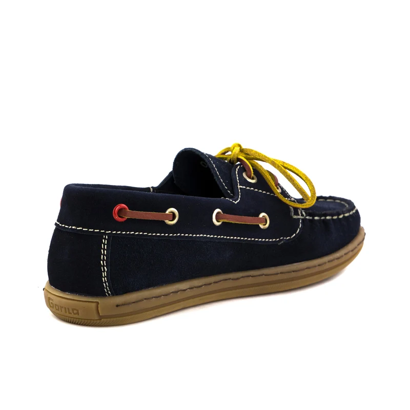 Náutico serraje azul 49302 Gorila