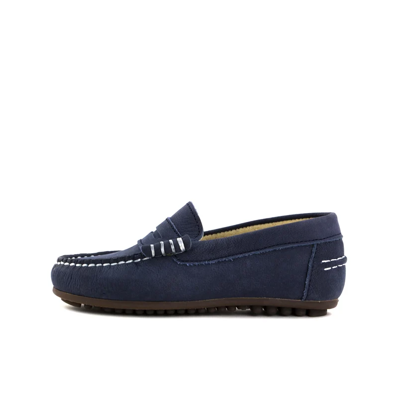 Mocasín bombé azul MED Jeromín