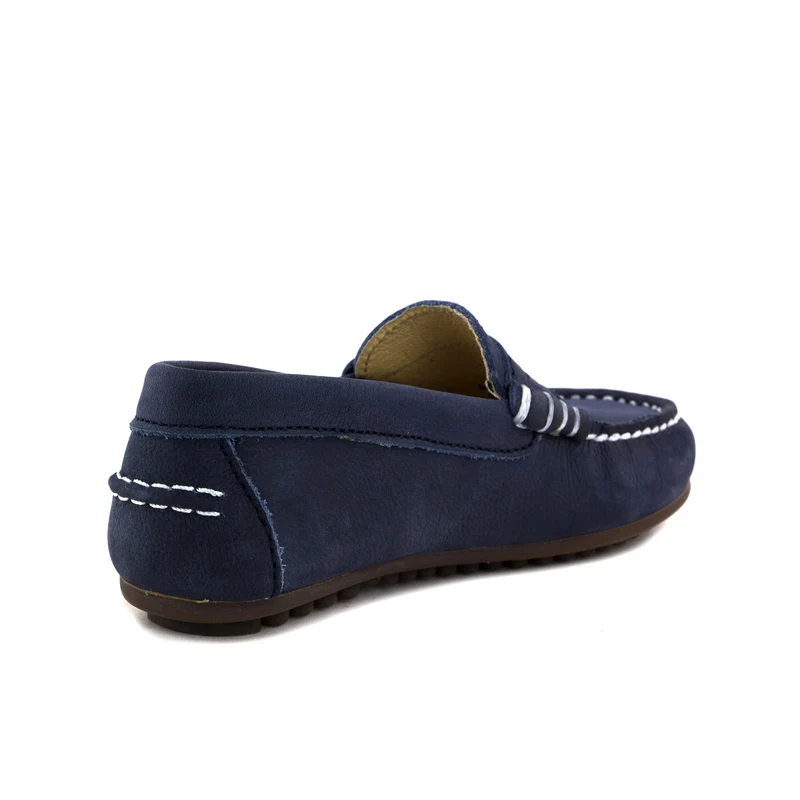 Mocasín bombé azul MED Jeromín