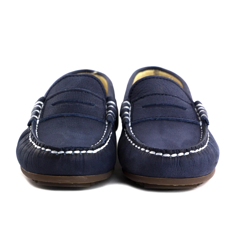 Mocasín bombé azul MED Jeromín
