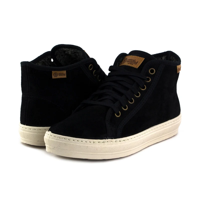 Bota serraje negro 804 Natural World
