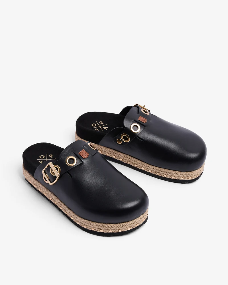 Zuecos Oza Negro