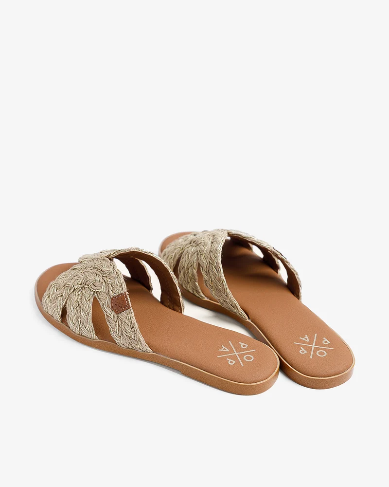 Sandalia Tufia India Yute Oro