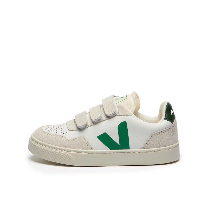 Deportiva blanco/verde V90VEL Veja