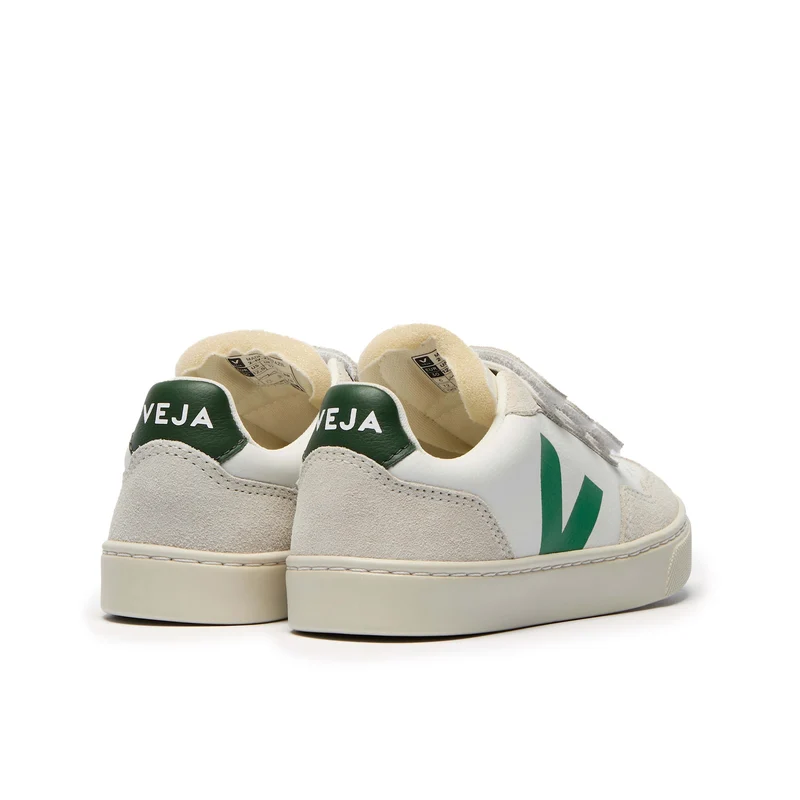 Deportiva blanco/verde V90VEL Veja