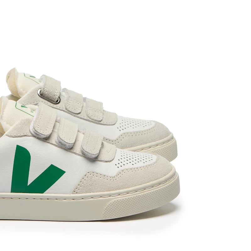 Deportiva blanco/verde V90VEL Veja
