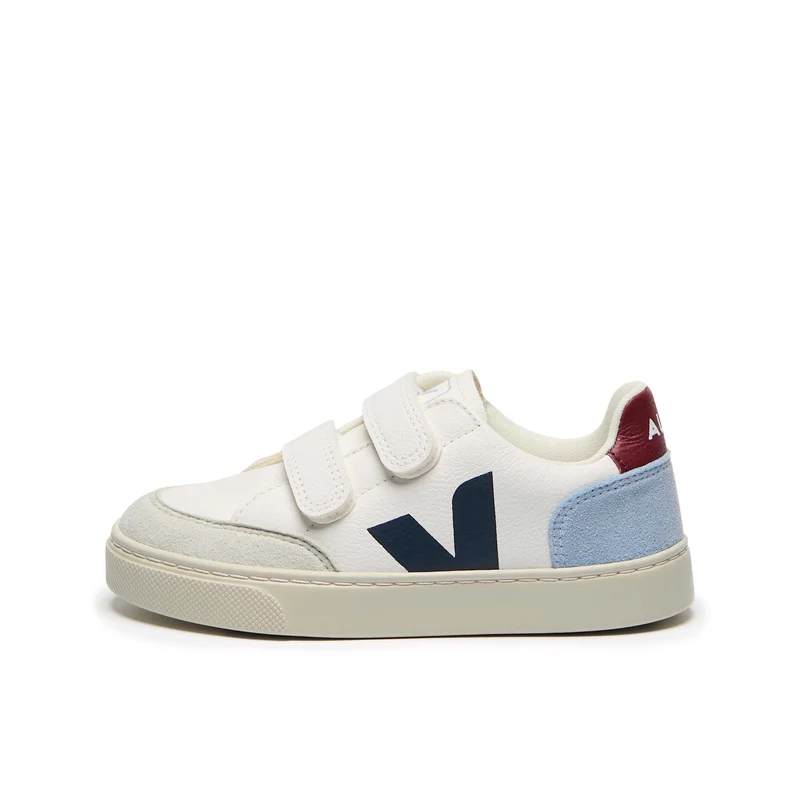 Deportiva blanco/azul/azulón V12VEL Veja