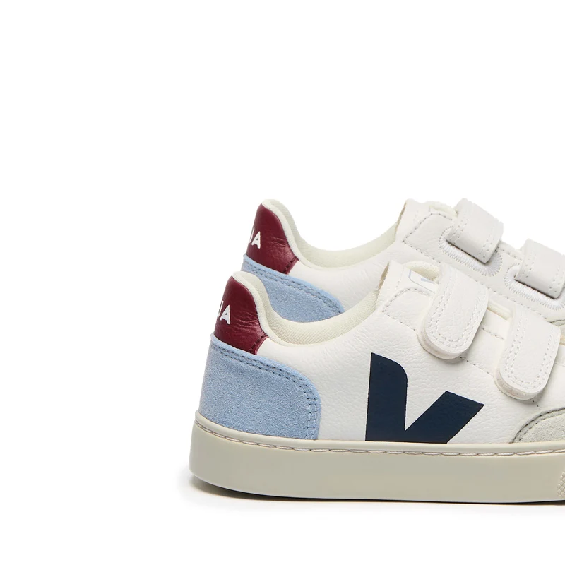 Deportiva blanco/azul/azulón V12VEL Veja