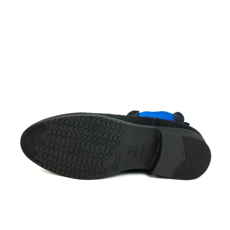 Botín serraje azul NEO-27 Jeromín