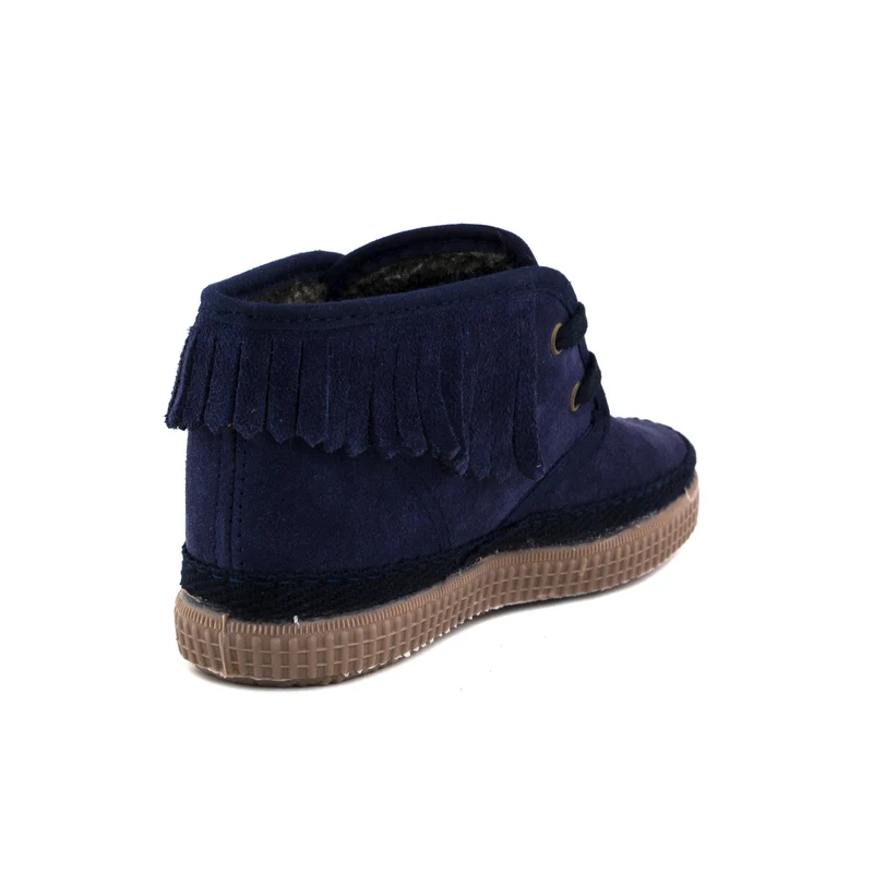 Bota serraje azul 523 Natural World