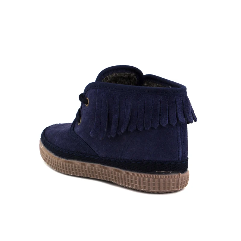 Bota serraje azul 523 Natural World