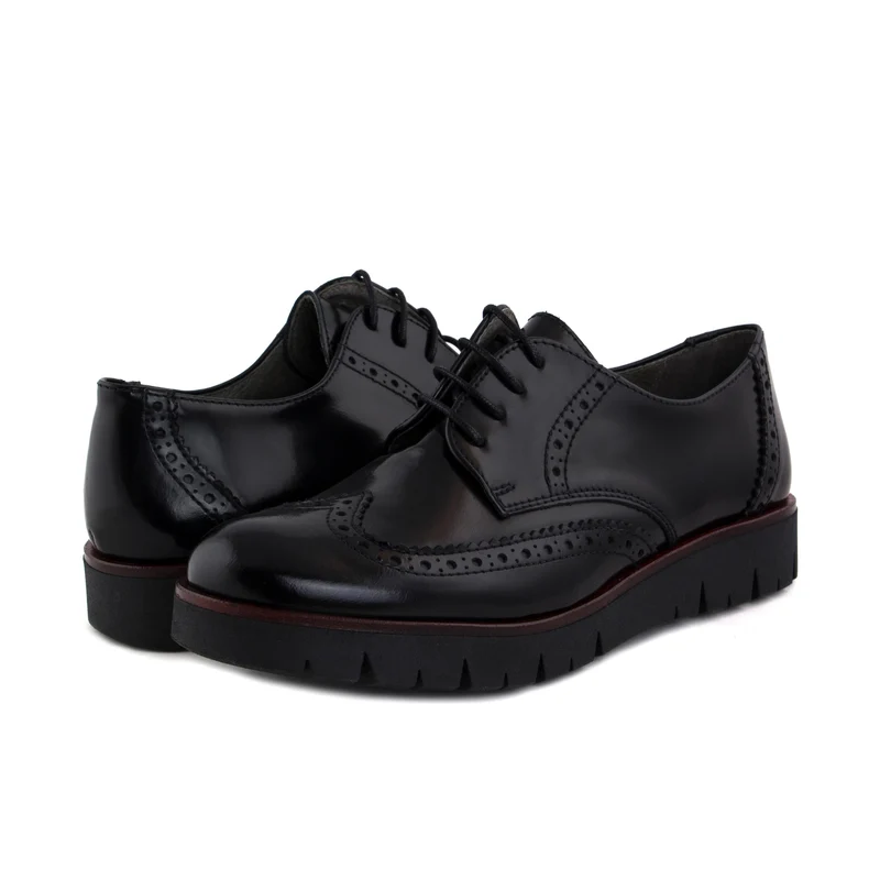 Blucher florentic negro BUMAR Jeromín