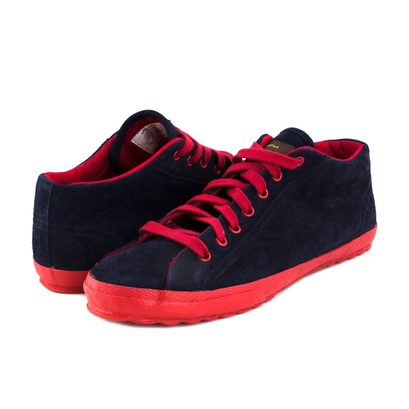 Bota serraje azul MIDBOOT El Ganso