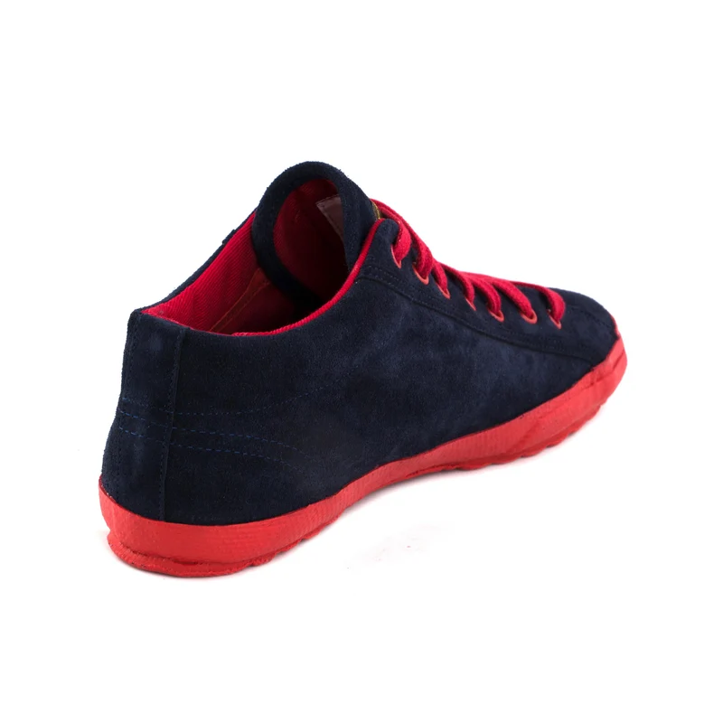 Bota serraje azul MIDBOOT El Ganso