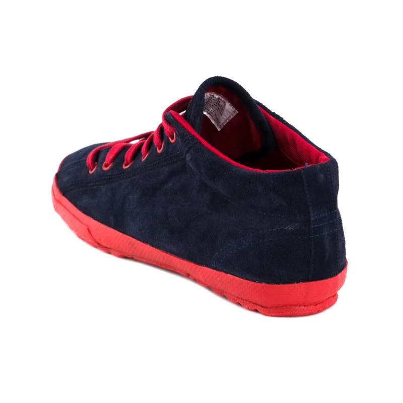 Bota serraje azul MIDBOOT El Ganso