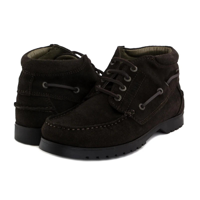 Bota serraje marrón 13651 Privata