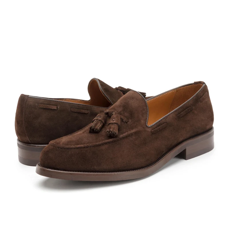 Mocasín serraje marrón 901 Jeromín