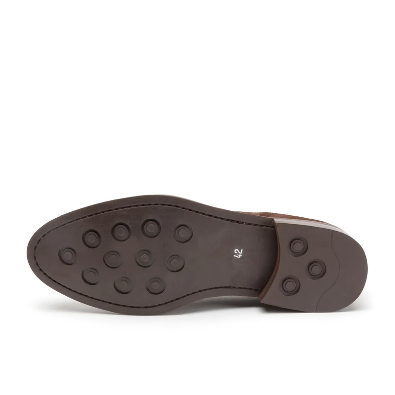 Mocasín serraje marrón 901 Jeromín