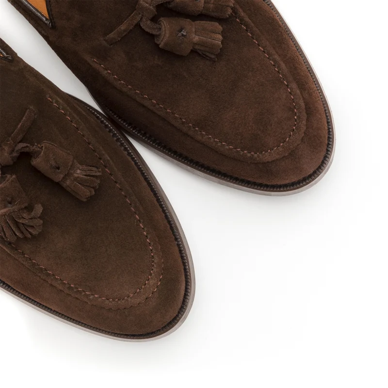 Mocasín serraje marrón 901 Jeromín