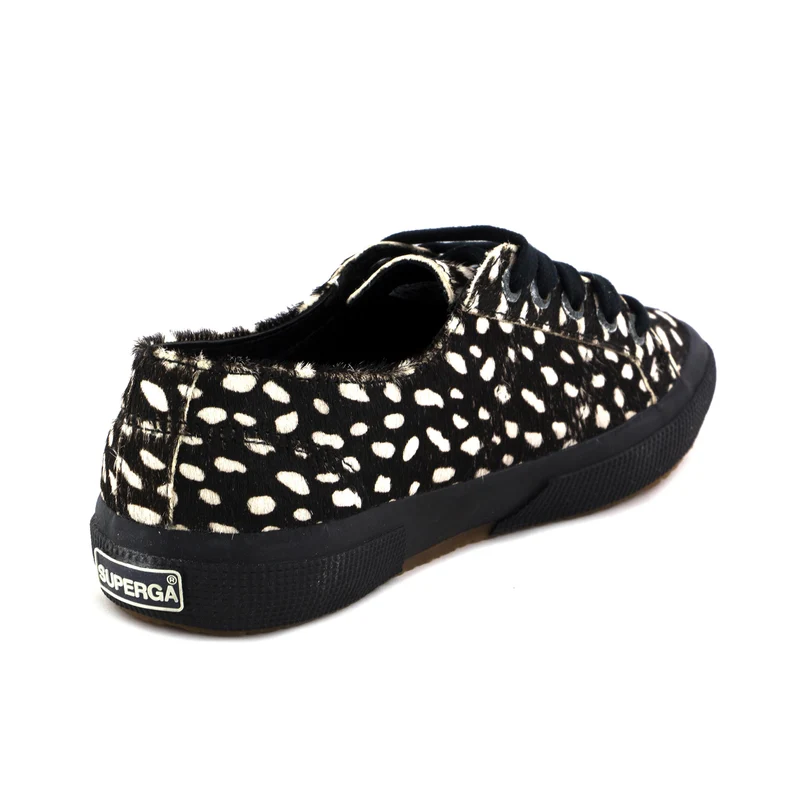 Zapatilla negro 2750LEAHORSEW Superga