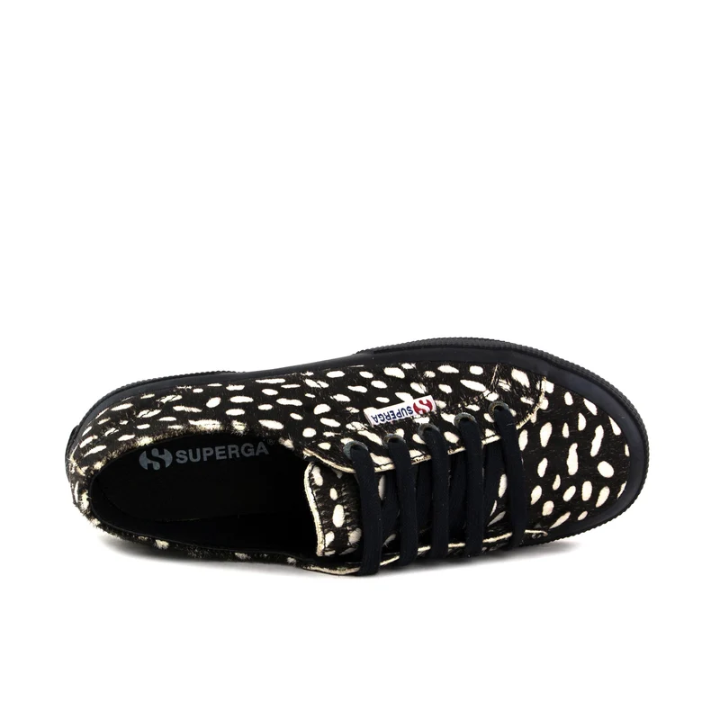 Zapatilla negro 2750LEAHORSEW Superga