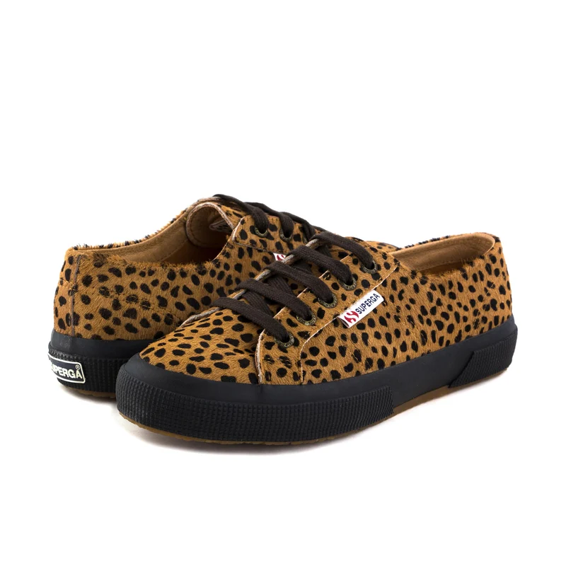 Zapatilla marrón 2750LEAHORSEW Superga