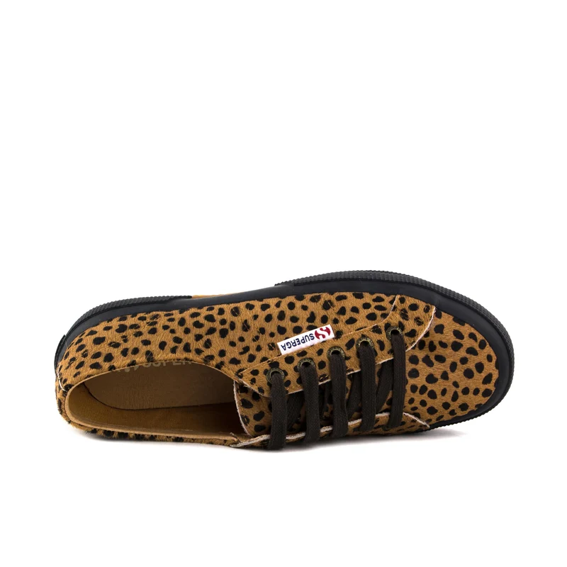 Zapatilla marrón 2750LEAHORSEW Superga