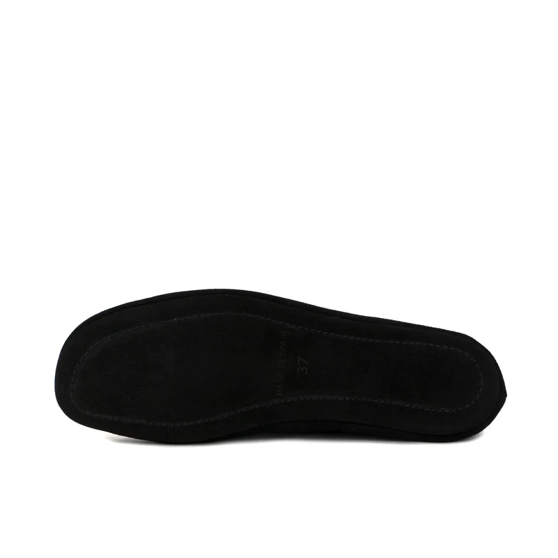 Zapatilla casa serraje negro 13503 Homers