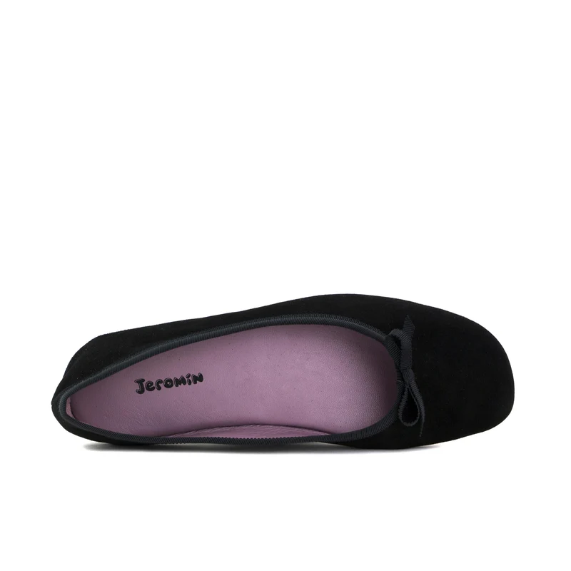 Zapatilla casa serraje negro 13503 Homers