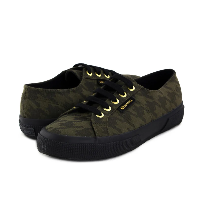 Zapatilla verde militar 2750COTUPIEDDE Superga