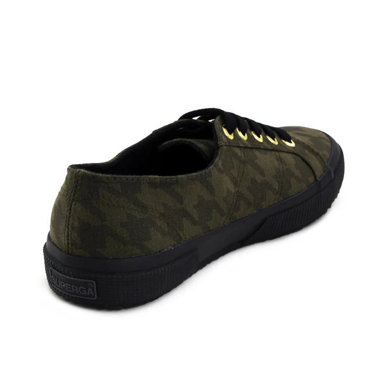 Zapatilla verde militar 2750COTUPIEDDE Superga
