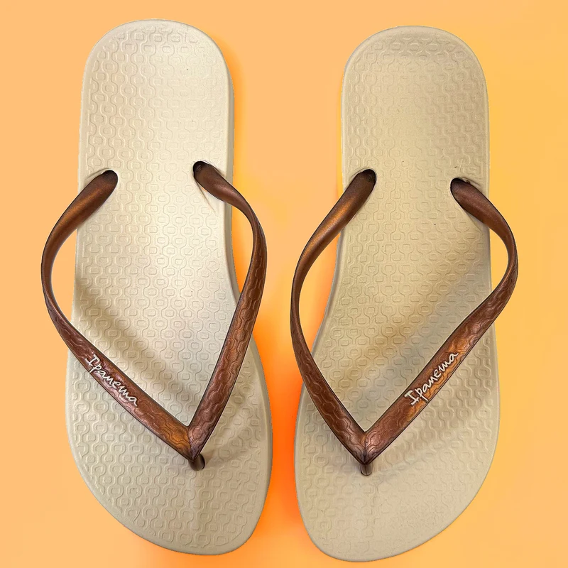 Sandalias Ipanema Anatómica Tan Fem 81030 Beige
