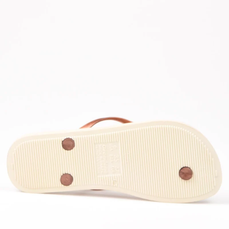 Sandalias Ipanema Anatómica Tan Fem 81030 Beige