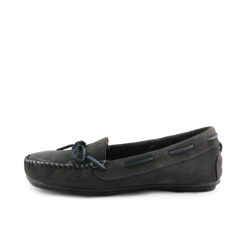 Zapatilla casa serraje gris 239-070 Vulladi