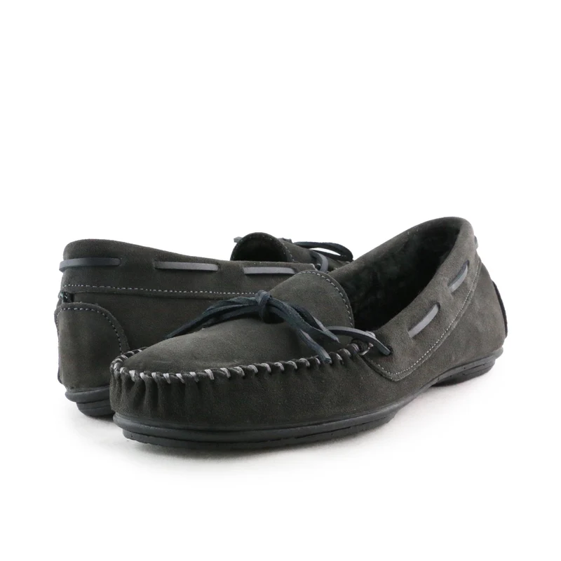 Zapatilla casa serraje gris 239-070 Vulladi