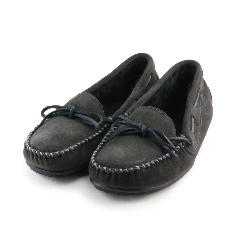 Zapatilla casa serraje gris 239-070 Vulladi
