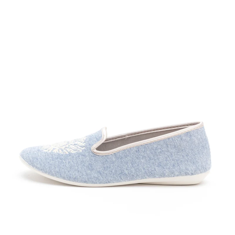 Zapatilla casa celeste 698025 Norteñas