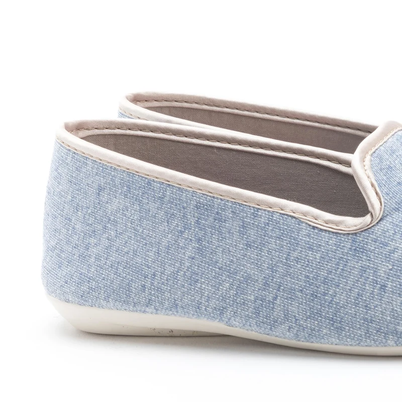 Zapatilla casa celeste 698025 Norteñas