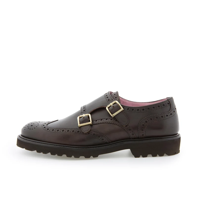 Blucher marrón oscuro BERTA Castellano