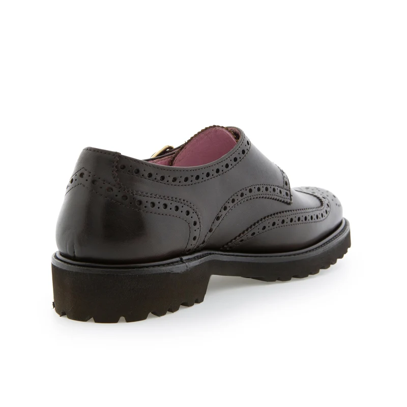Blucher marrón oscuro BERTA Castellano