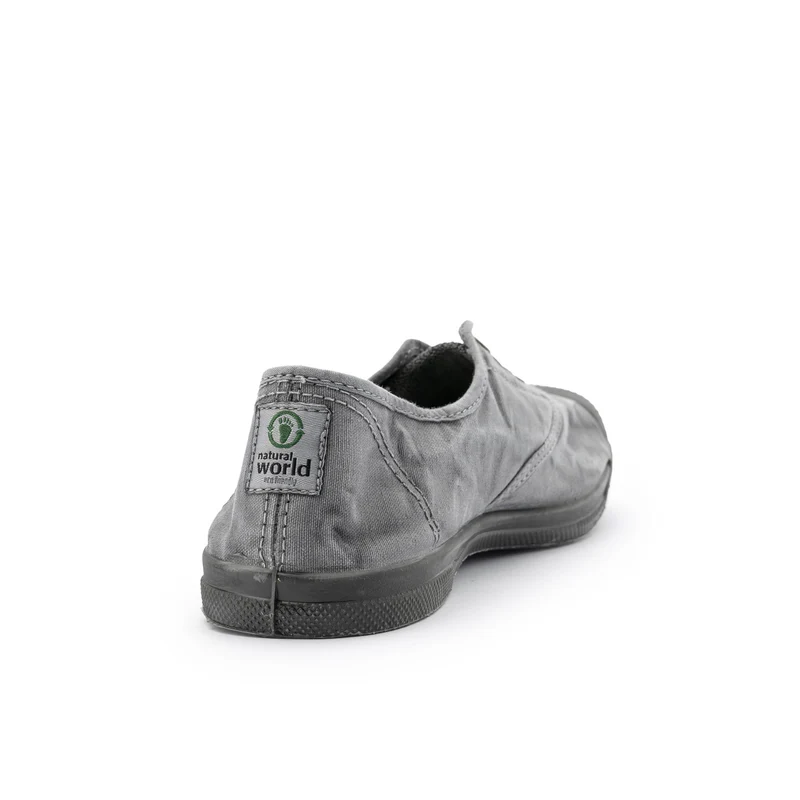 Zapatilla total gris LONA133 Natural World