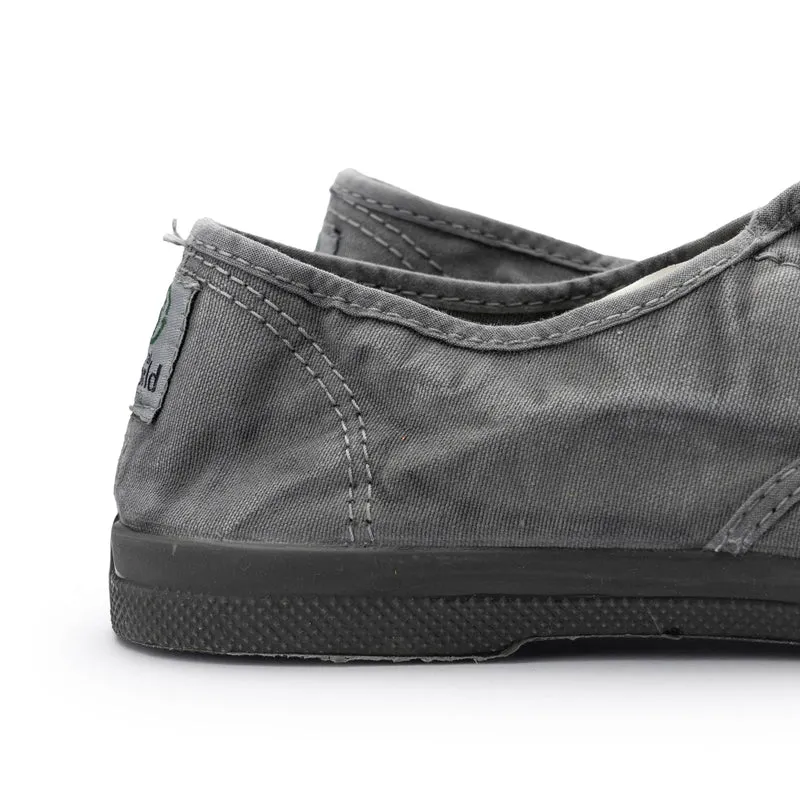 Zapatilla total gris LONA133 Natural World
